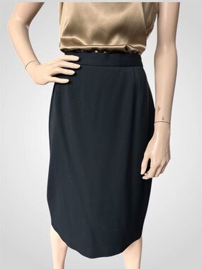 Vintage Donna Karan NY wool pencil skirt
